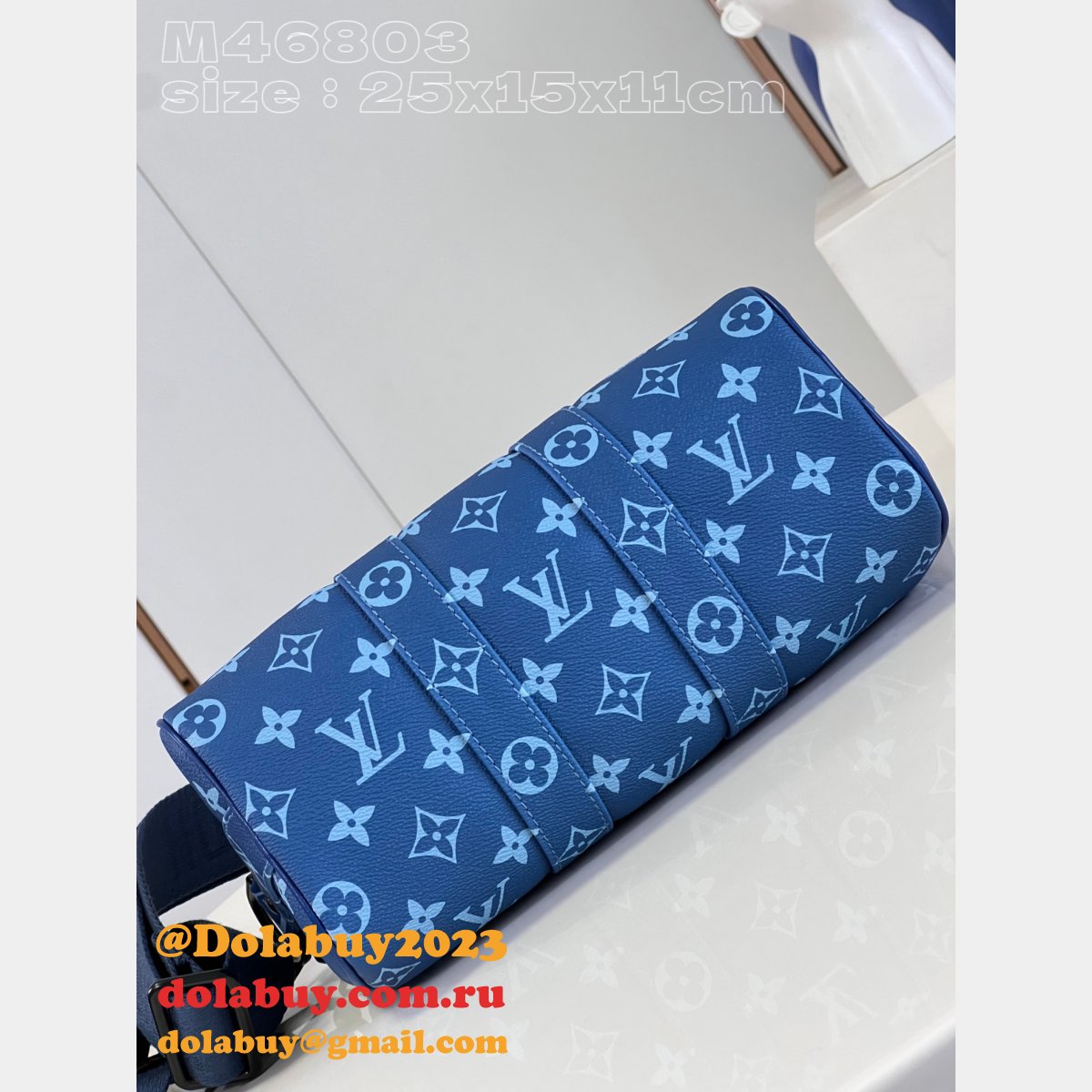 Keepall Bandoulière 25 M46803 Copy Louis Vuitton Replica Bags
