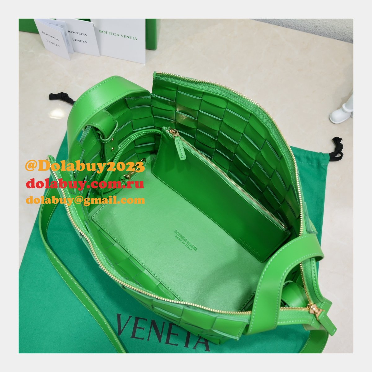 Designer Bottega Veneta 7466# High Quality Bowling Replica Bags