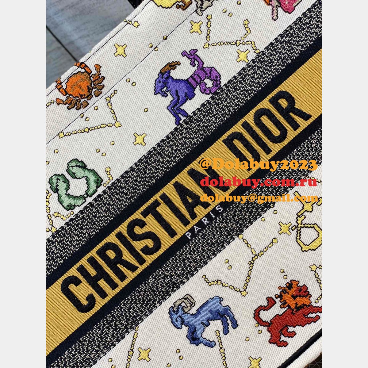 What Is High Quality Replicas CD Book Tote Bag