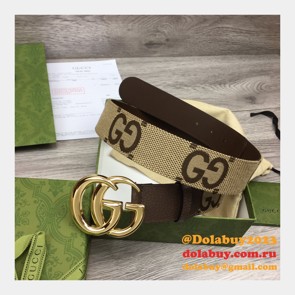 Shop 1:1 Image Mirror Gucci 3.8cm Belts Replica Bags