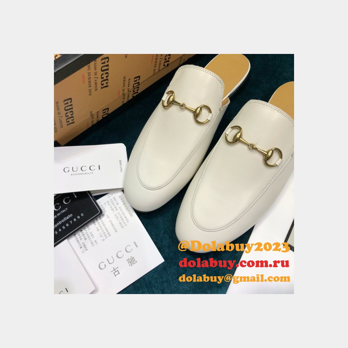 top G*u*i loafers slipper 008