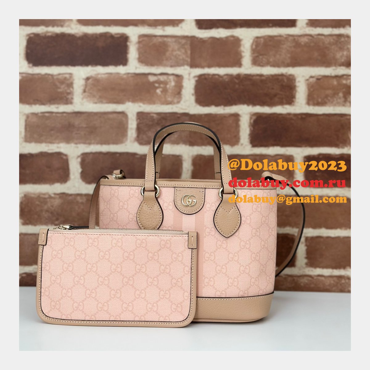 Ophidia Mini Tote Designer 811716 Gucci Copy Bags