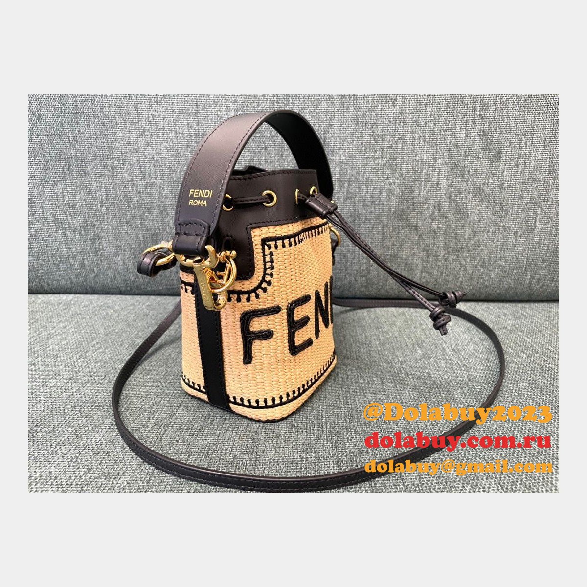 Best TOP Fendi Mini Bucket Replicas Bag