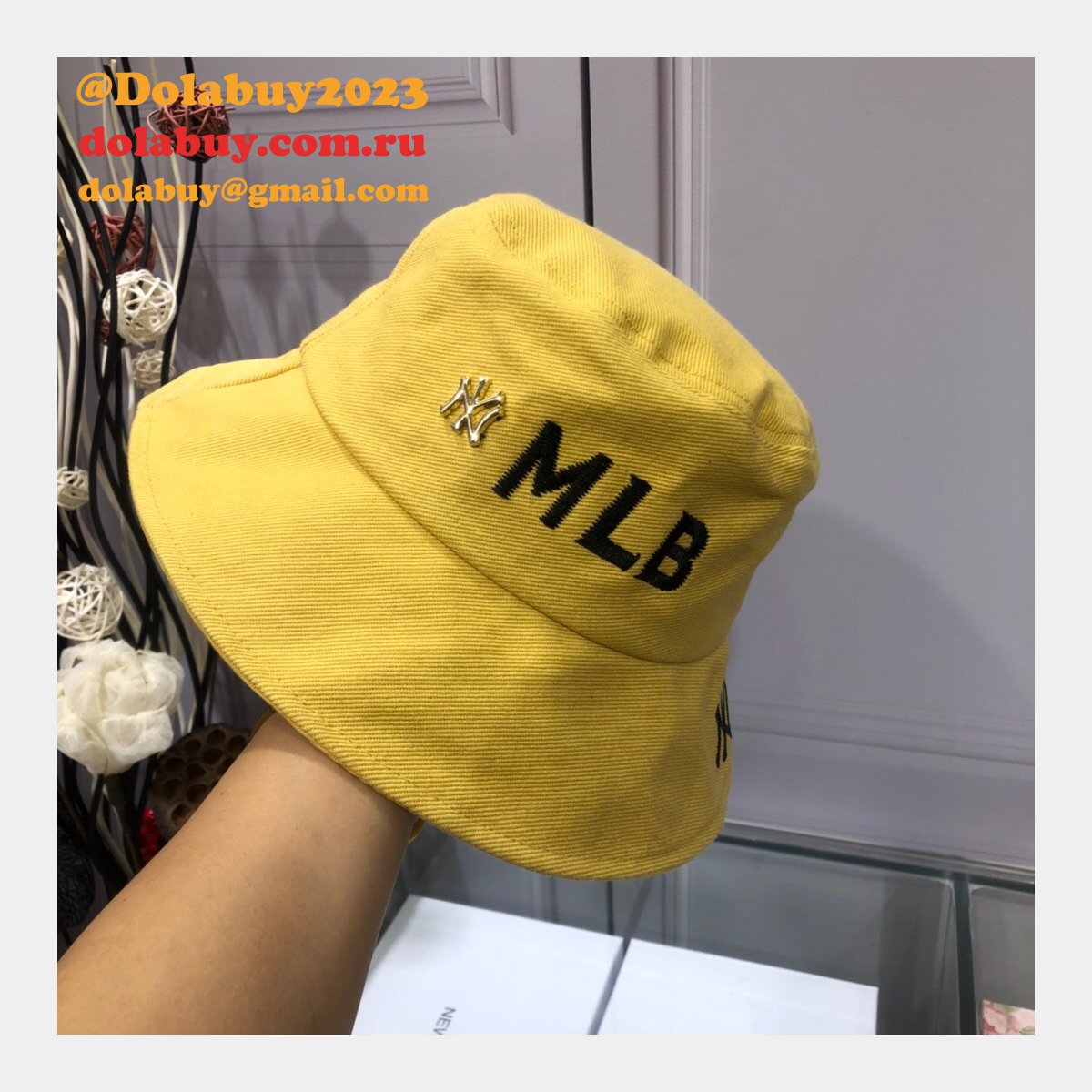 MLB 2020 spring and summer fisherman sun hat