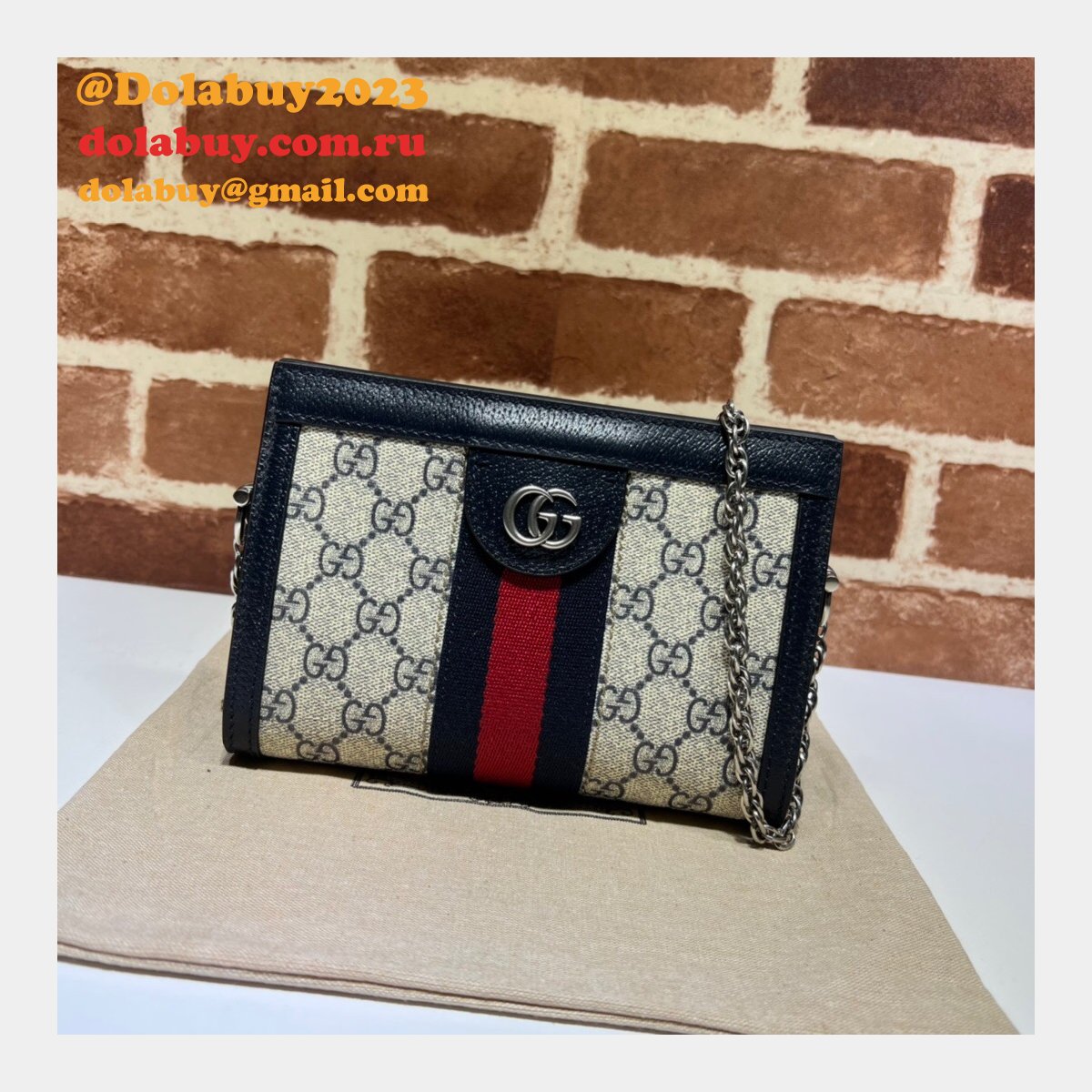 replica G*u*i inspired ophidia shoulder 602676 bag gg supreme