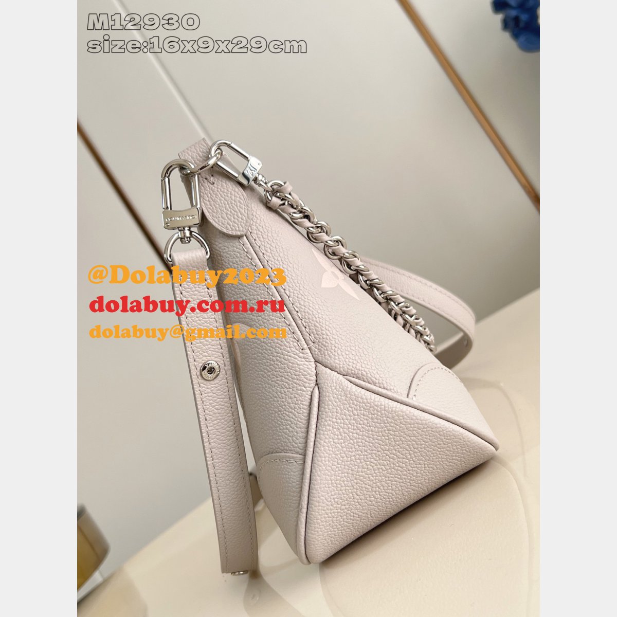 Louis Vuitton Bicolor Monogram Empreinte Boulogne M12930 Bag