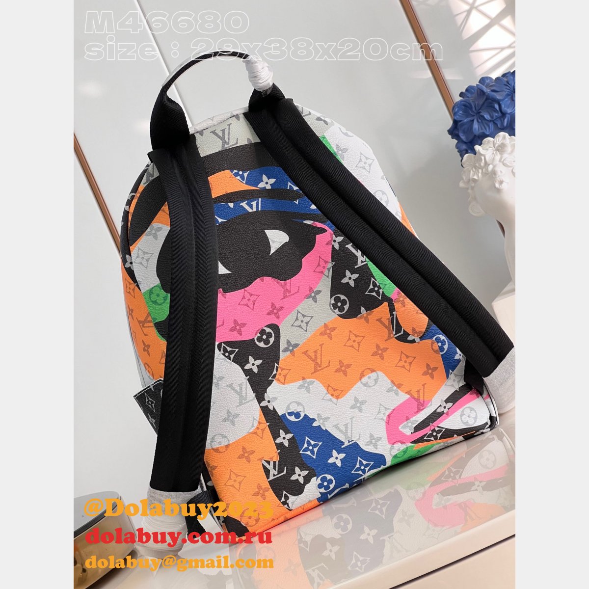 Discovery Backpack Monogram M46680 Men UK Louis Vuitton Replica Bag