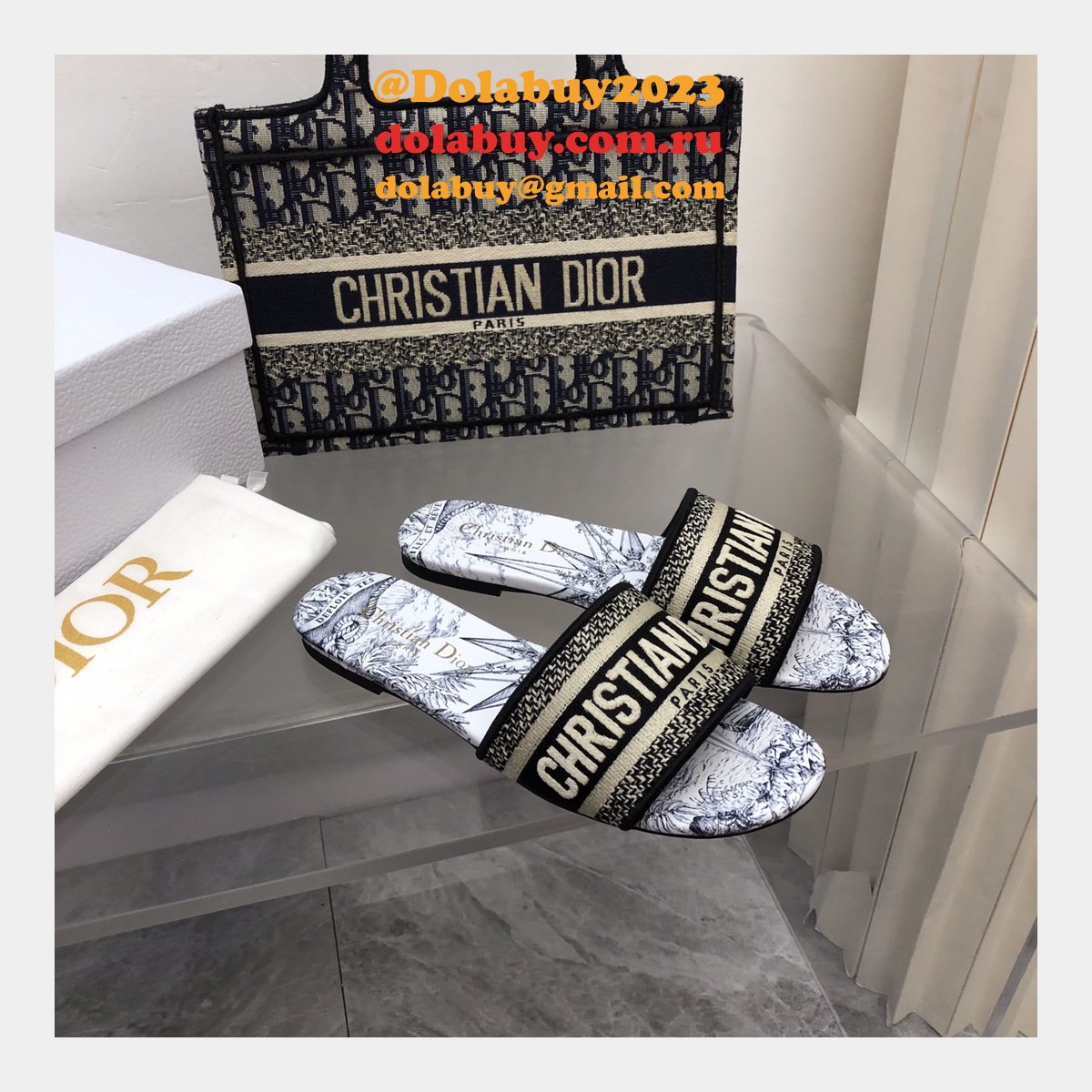 Buy Dior Sell online Best Quality Replica Sandals Shoes