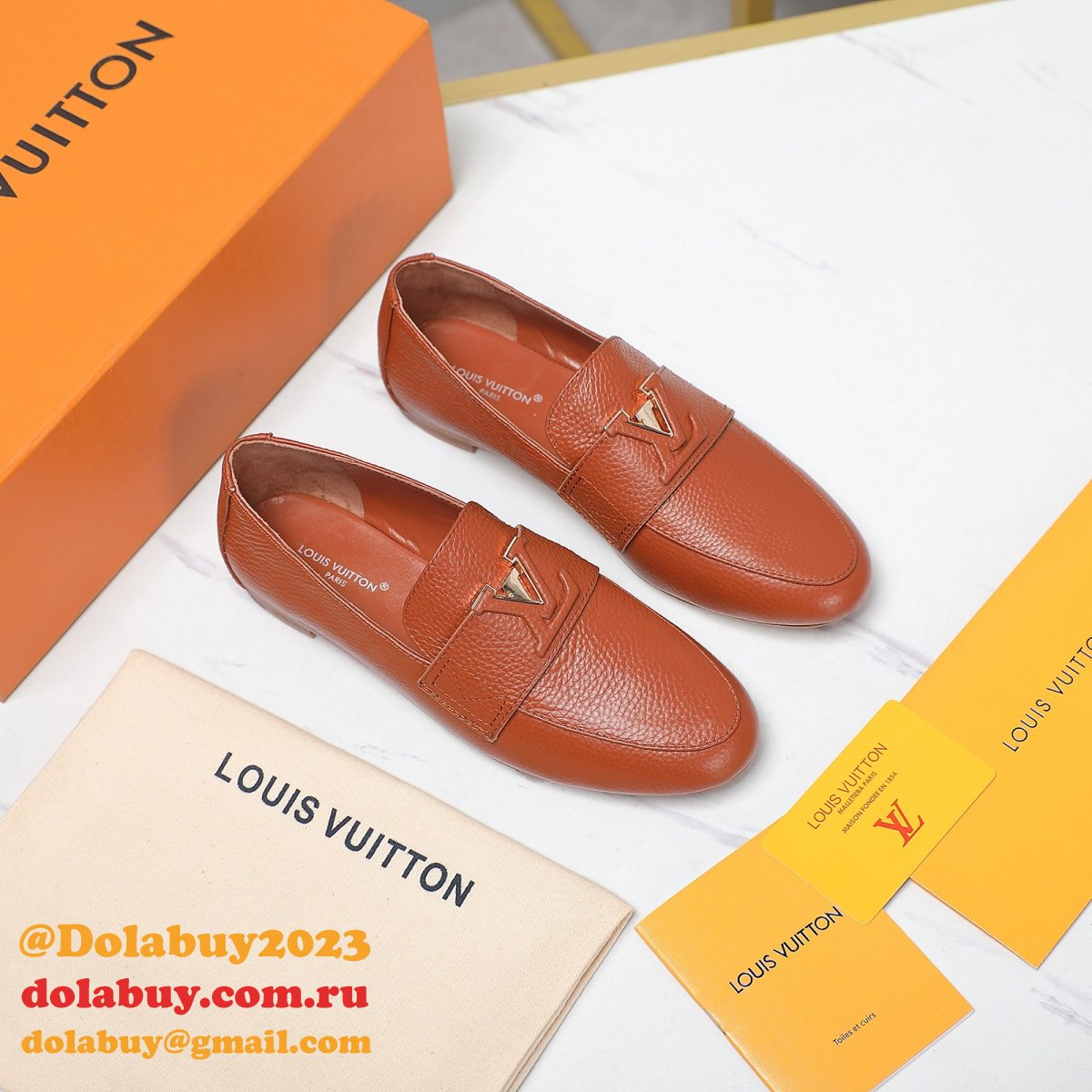 High Quality LV LOAFER SHOES Cheap