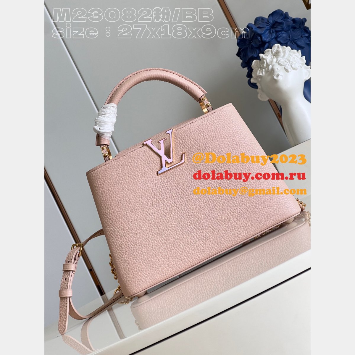 Capucines M23082 Louis Vuitton Inspired Best High Quality Bag