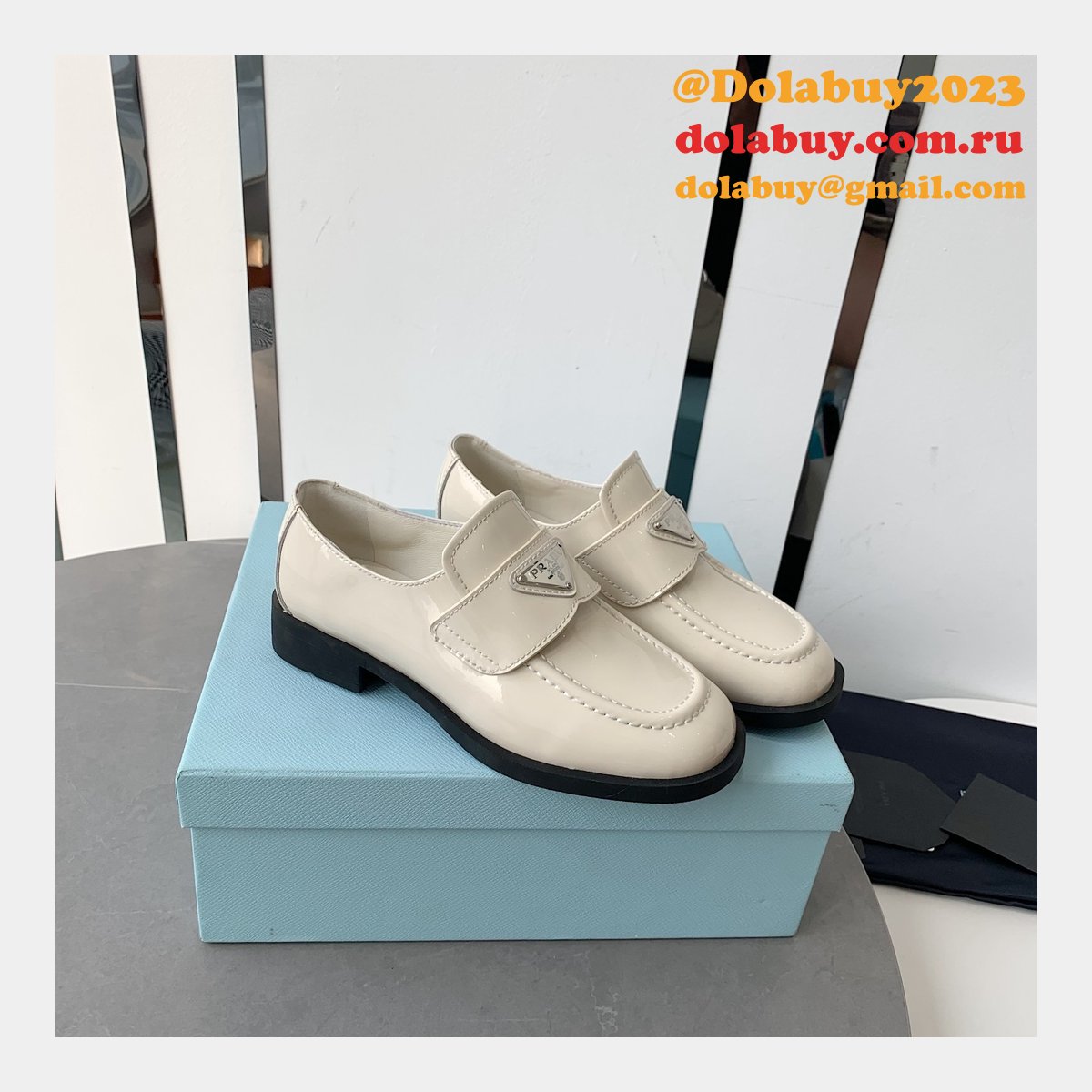 Best Designer Cheap Replica Prada Loafers Shoes