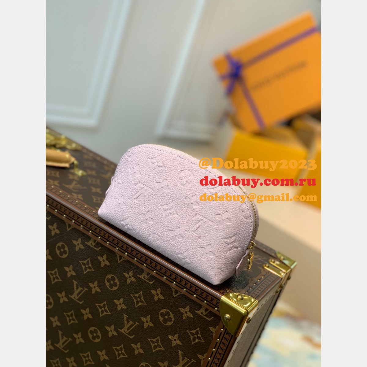 Louis Vuitton Fake M47515 Designer Makeup Bag Cosmetic Pouch