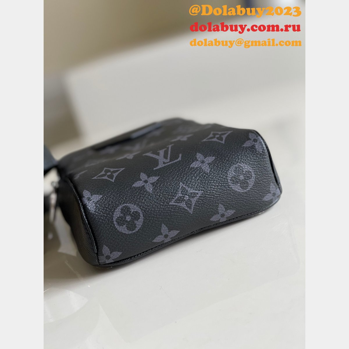 Louis Vuitton Fake Outdoor Slingbag K45 M30741 Black Bags