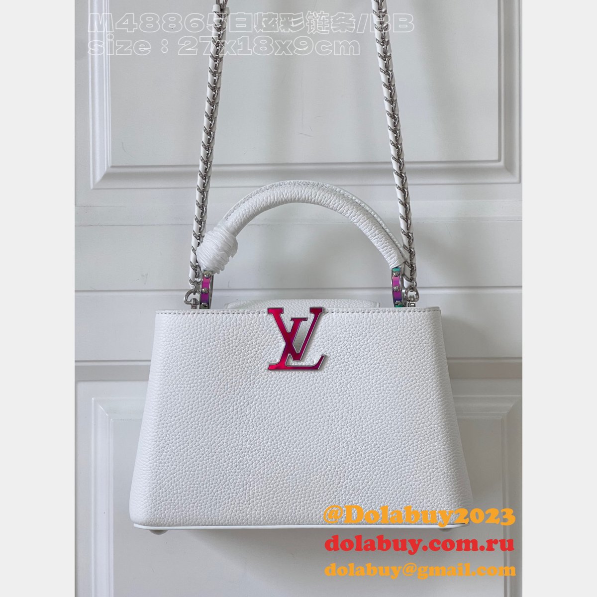 The Capucines Replica Top Quality Taurillon Louis Vuitton M48865 Bag