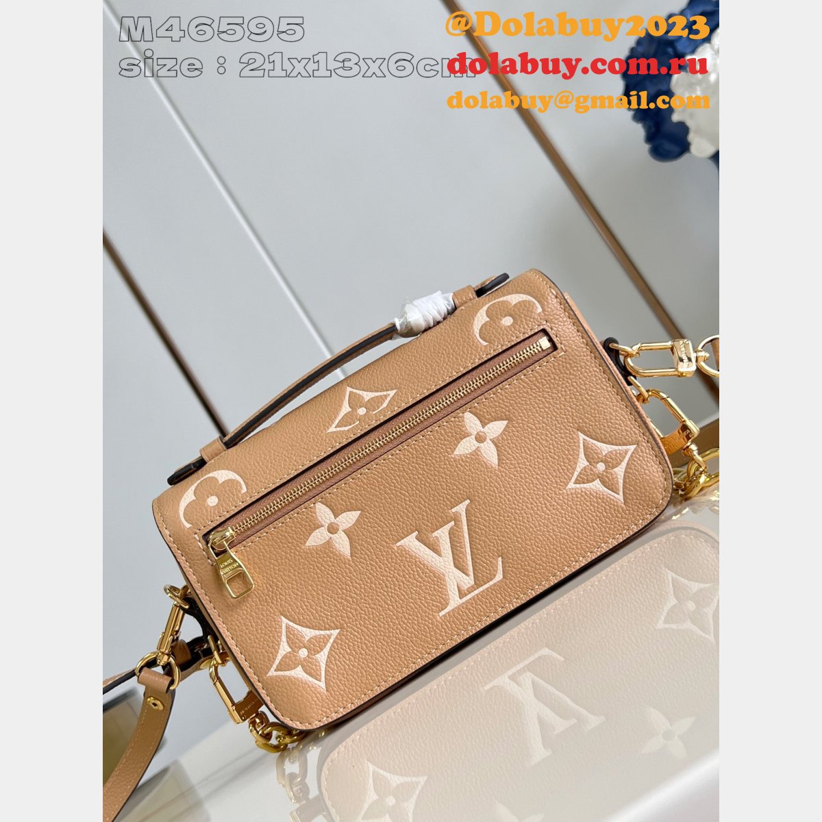 Louis Vuitton Copy Pochette Métis East West Duplicate M12735 Bag