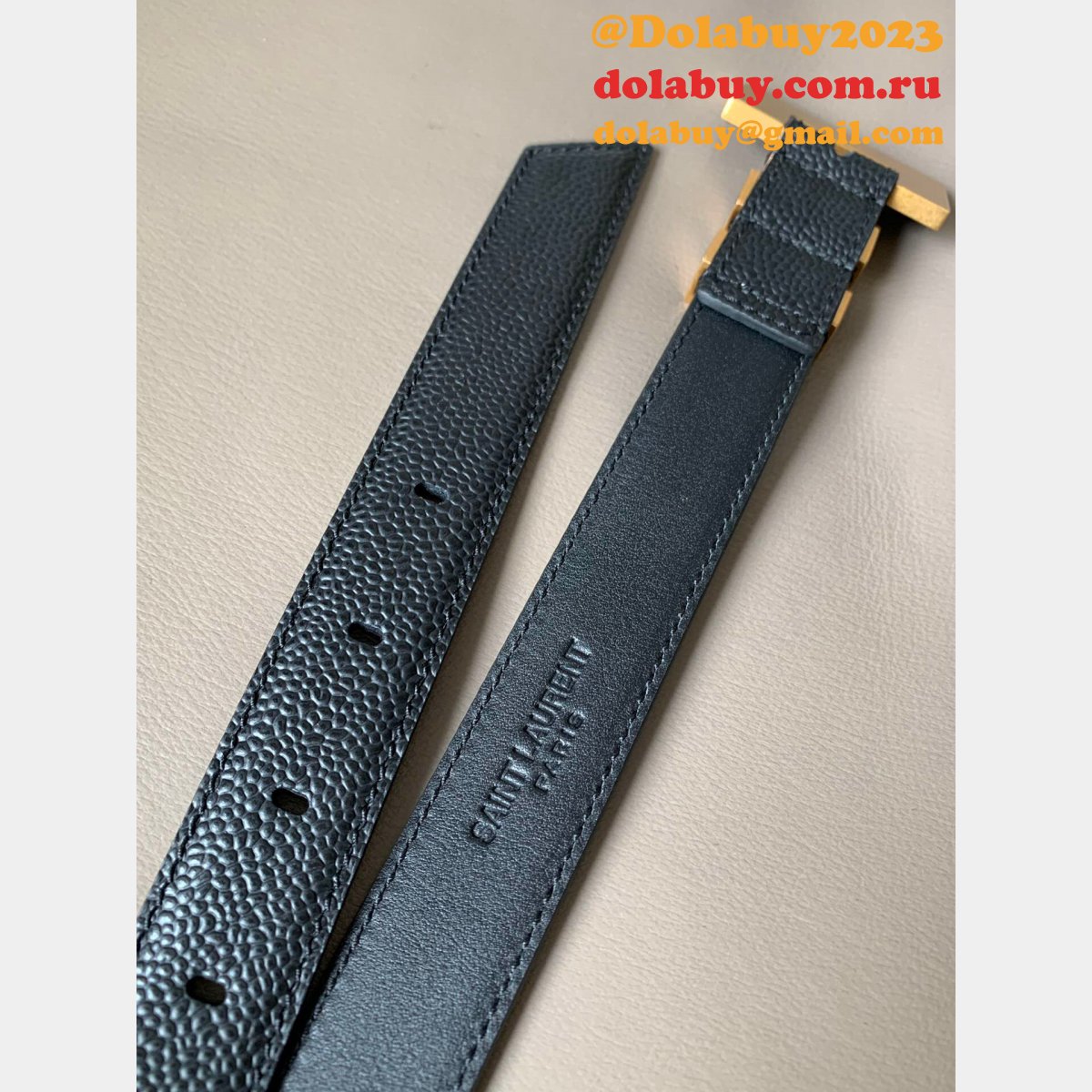 Perfect 7 Star SAINT LAURENT REPLICAS BELT 25MM