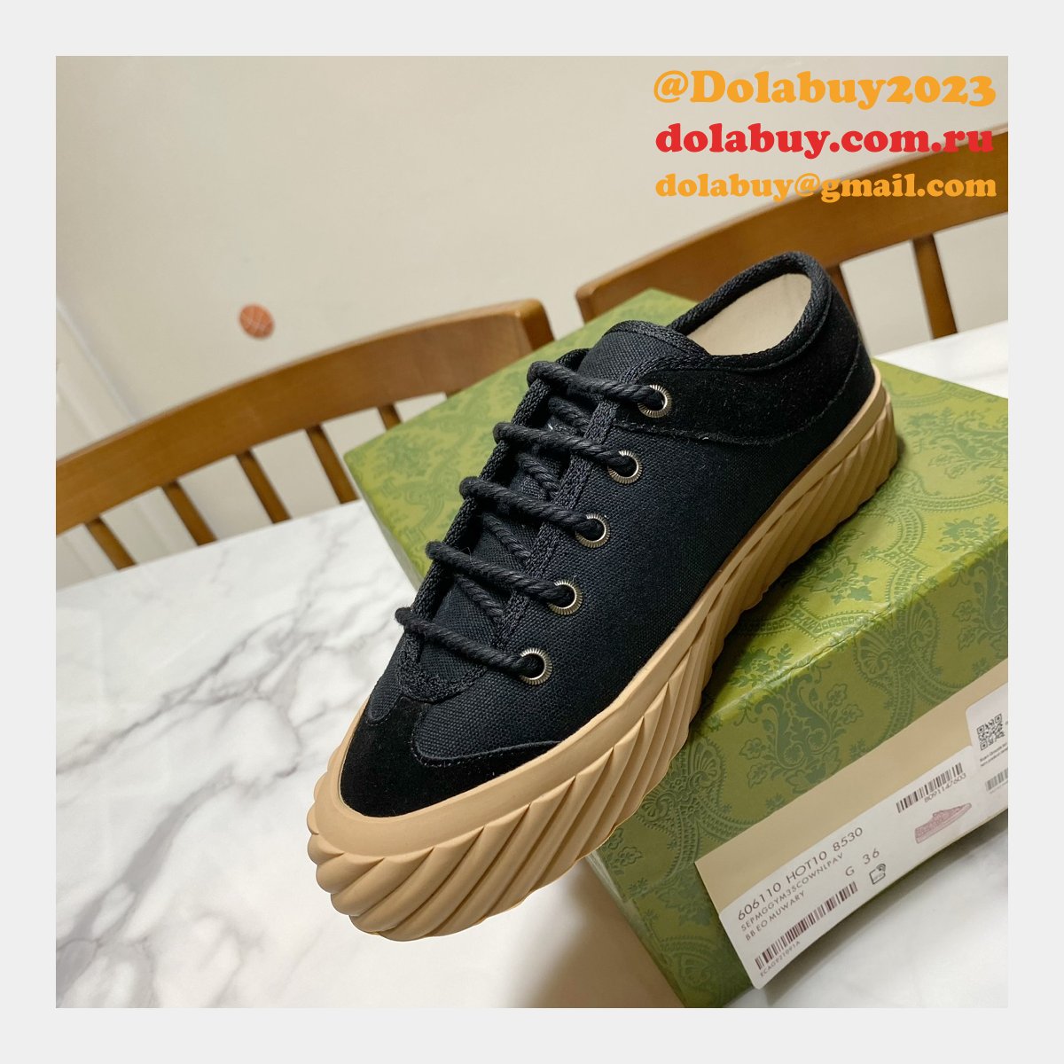 perfect dolabuy 1:1 mirror replica G*u*i gg canvas shoes