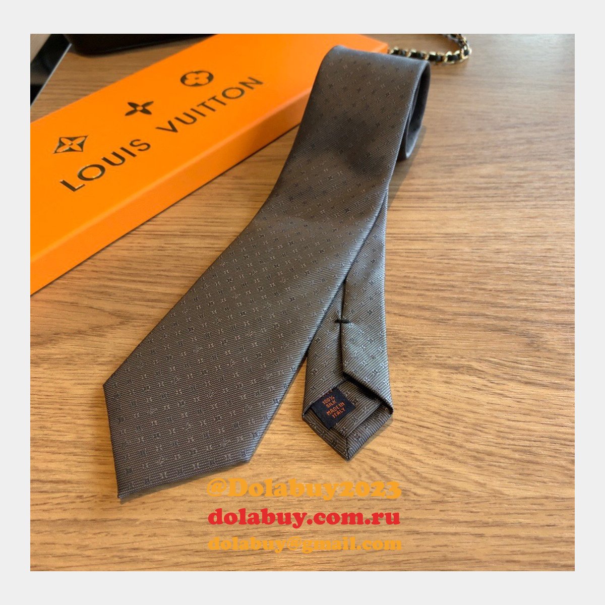 Louis Vuitton High Quality Small logo jacquard