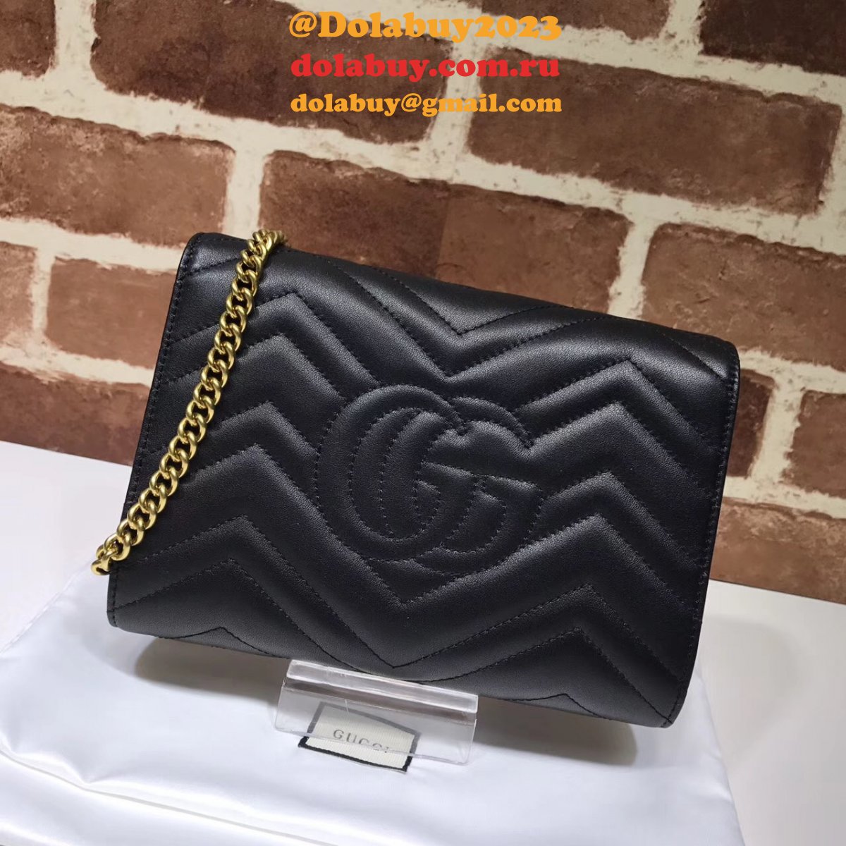 High Quality GG Marmont mini bag 474575