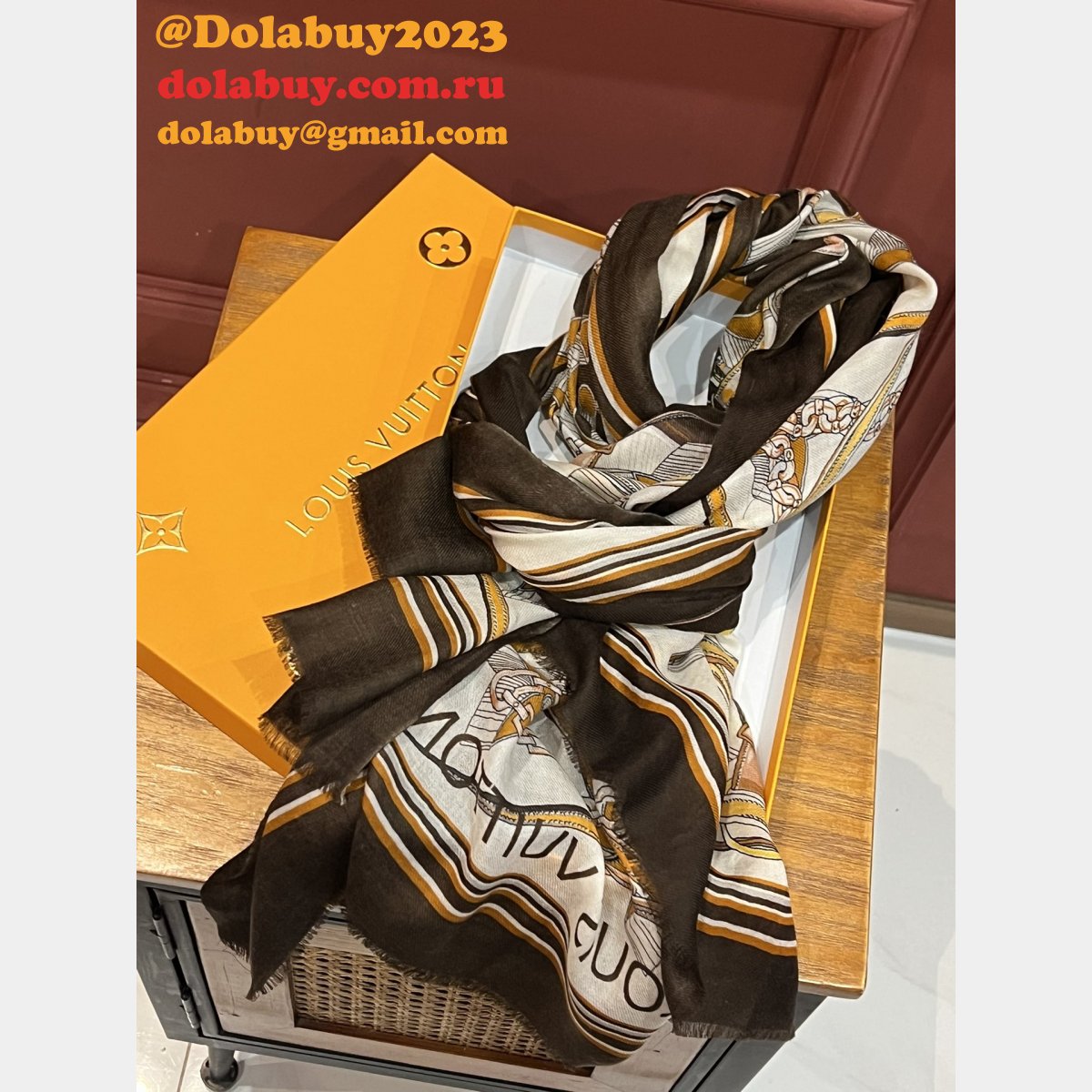 Designer Perfect Fake Top CASHMERE SCARF