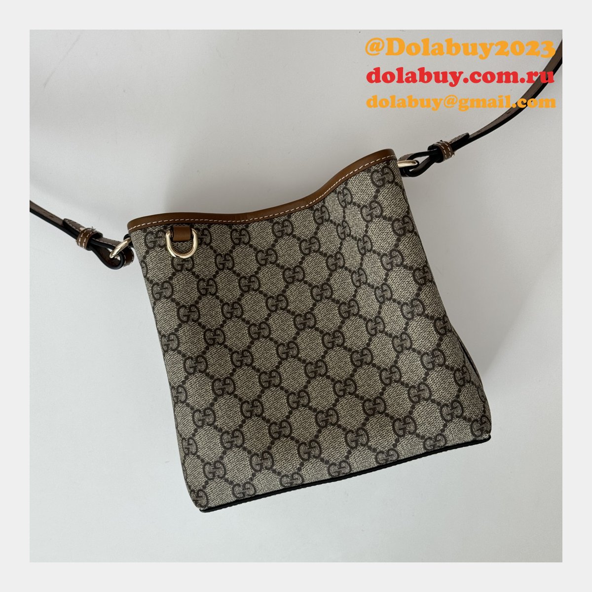 Fortok Copy Gucci Ophidia Bucket 1:1 Mirror 815118 Bag