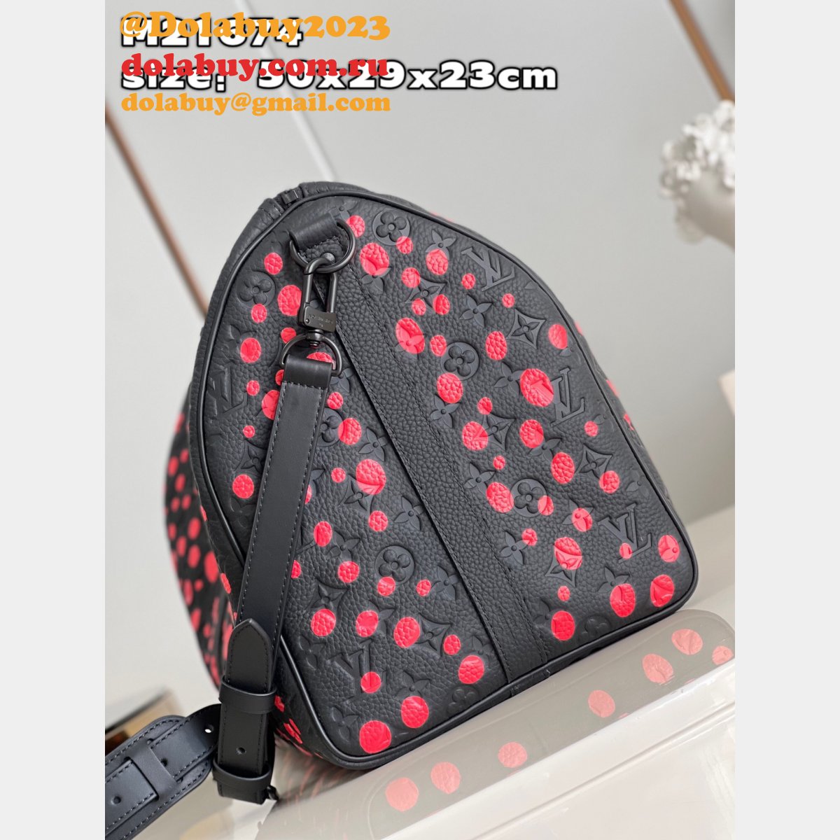 Louis Vuitton Perfect LV x YK Keepall 50 Taurillon Monogram Replica