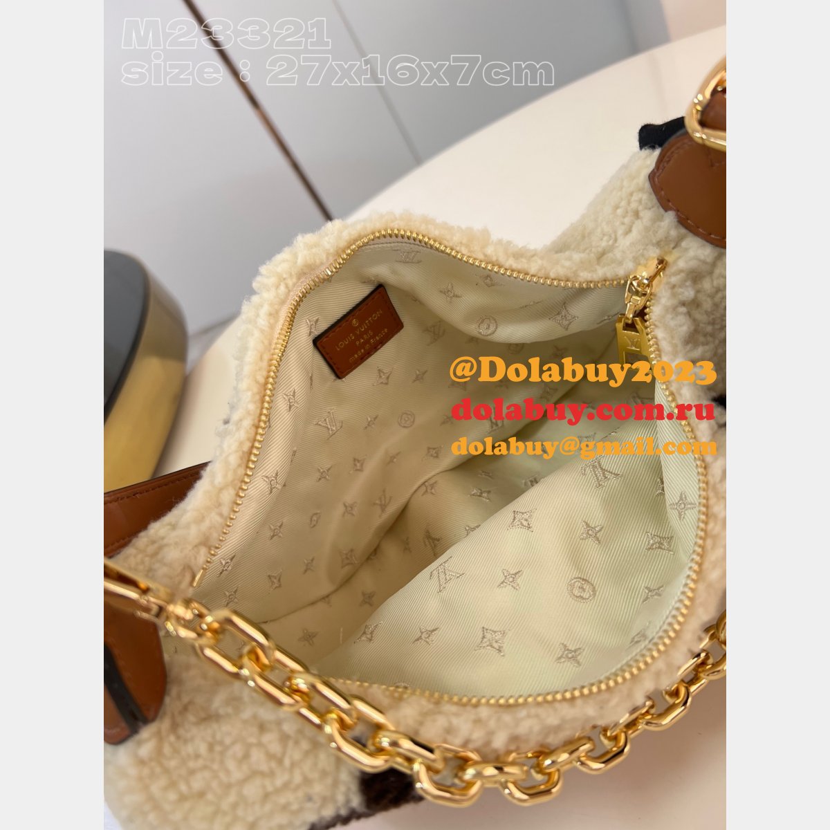 LV SKI 1:1 Mirror M23321 Louis Vuitton Over The Moon Bag