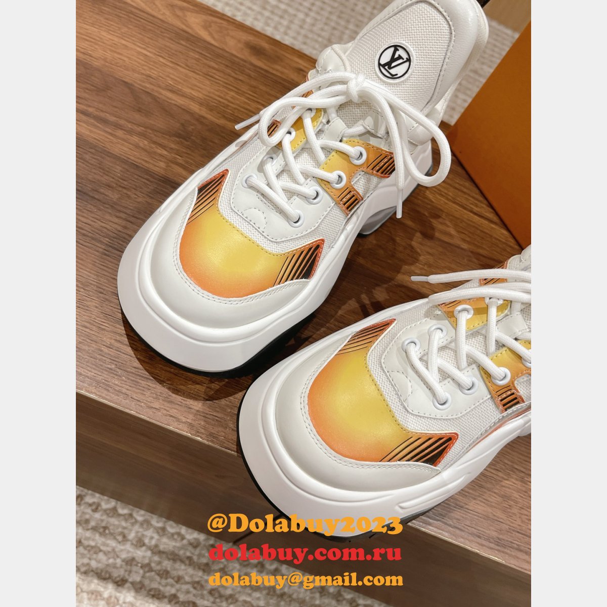 The Replicas Best Quality Louis Vuitton Cruise23 Archlight2.0 Shoes