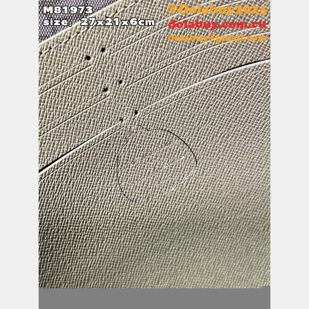 Designer LV x YK Pochette Voyage Monogram Eclipse M81973 Bag