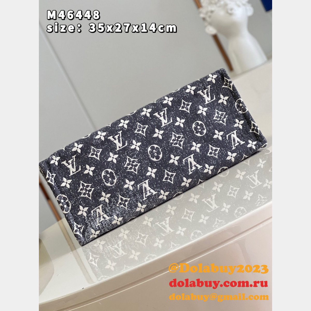 Luxury Louis Vuitton Fake OnTheGo Monogram M46448 Autres Toiles Bag