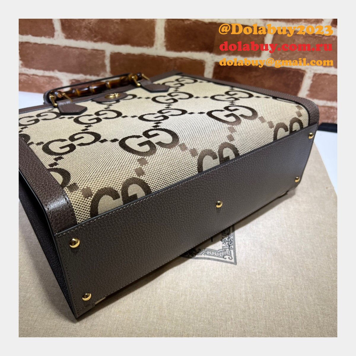 Best 25+ Deals for Gucci Replica Diana 655658 python tote bag
