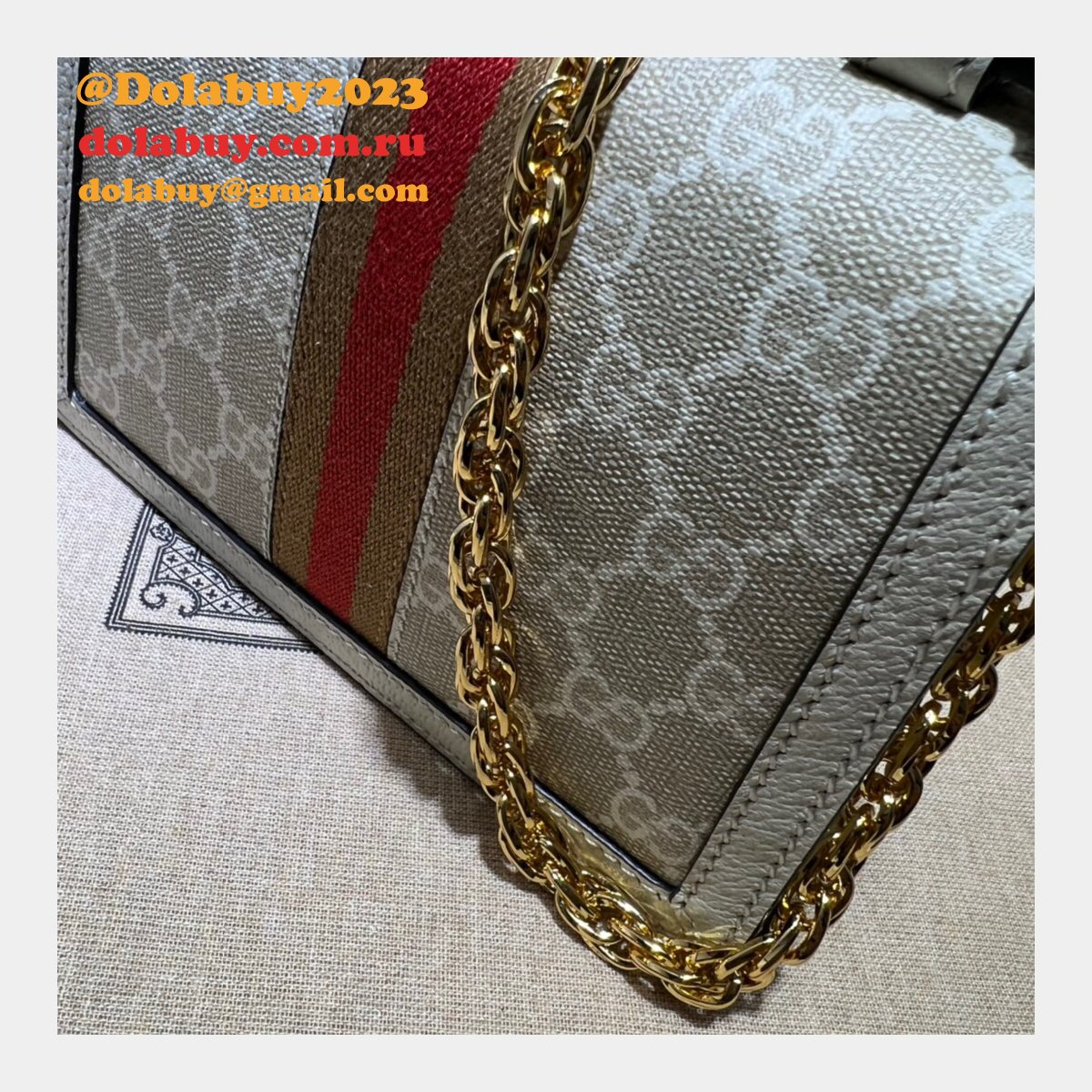 buy high-quality wholesale replica G*u*i ophidia gg 696180 shoulder bag