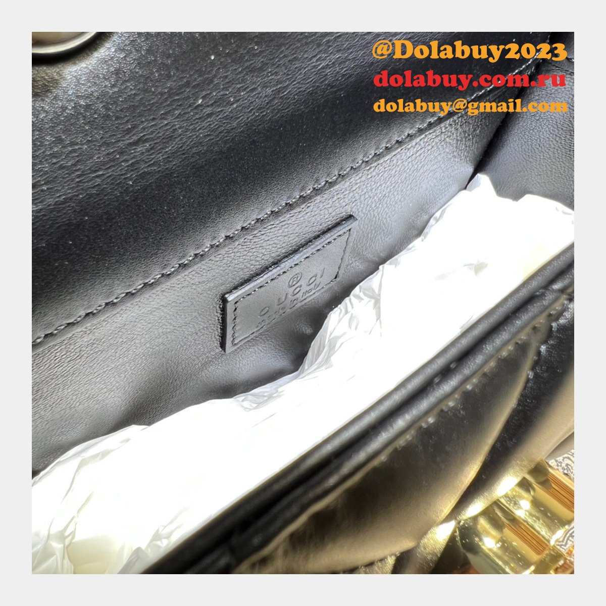 G*u*i deco perfect shoulder 741457 luxury fake bag