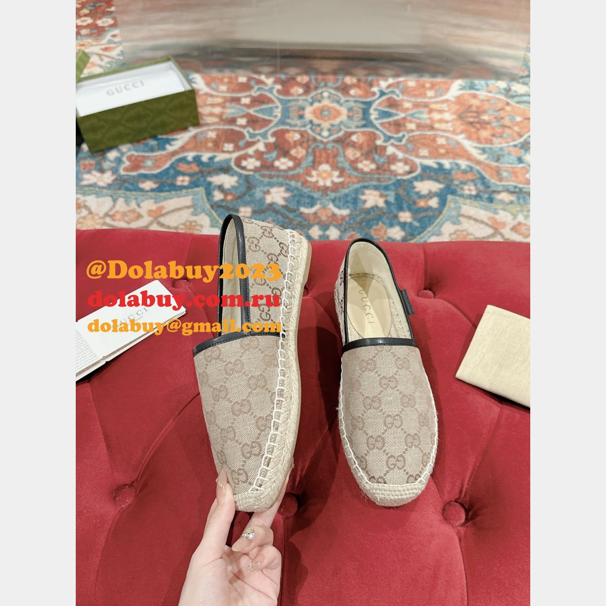 Duplicate Wholesale gucci Fashion ESPADRILLE