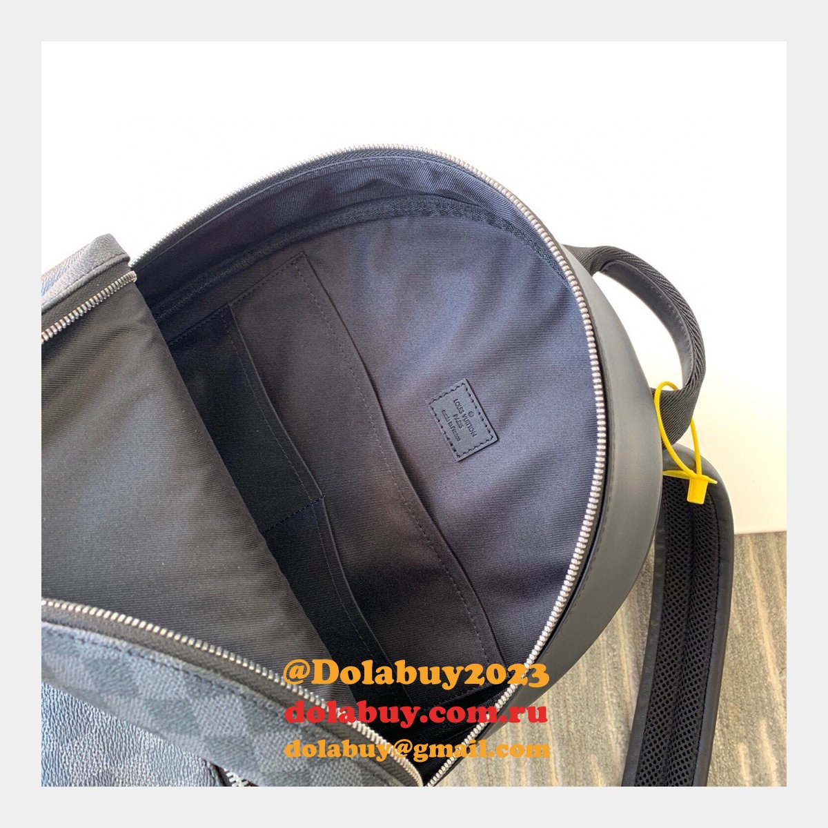 Louis Vuitton Replicas Josh Damier Graphite Canvas N40365 Grey