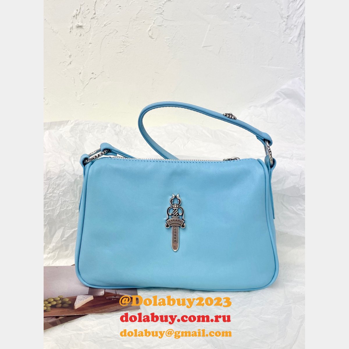 Best Chrome Hearts Replica Silver Hardware Chicken Nuggets Bag