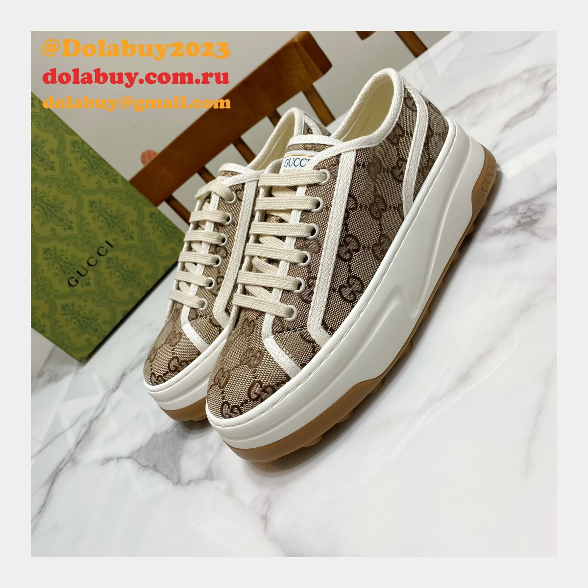 buy dolabuy G*u*i gu7 platform casual women/men replica shoes