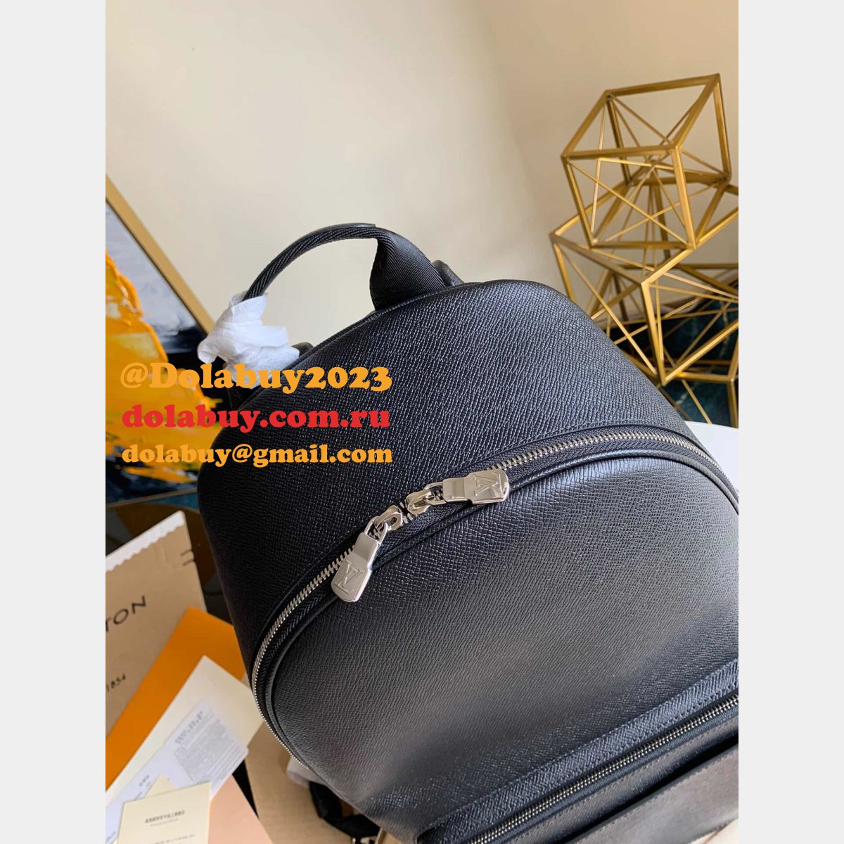 Best Louis Vuitton Knockoff Alex Backpack Taiga M30258 Bag