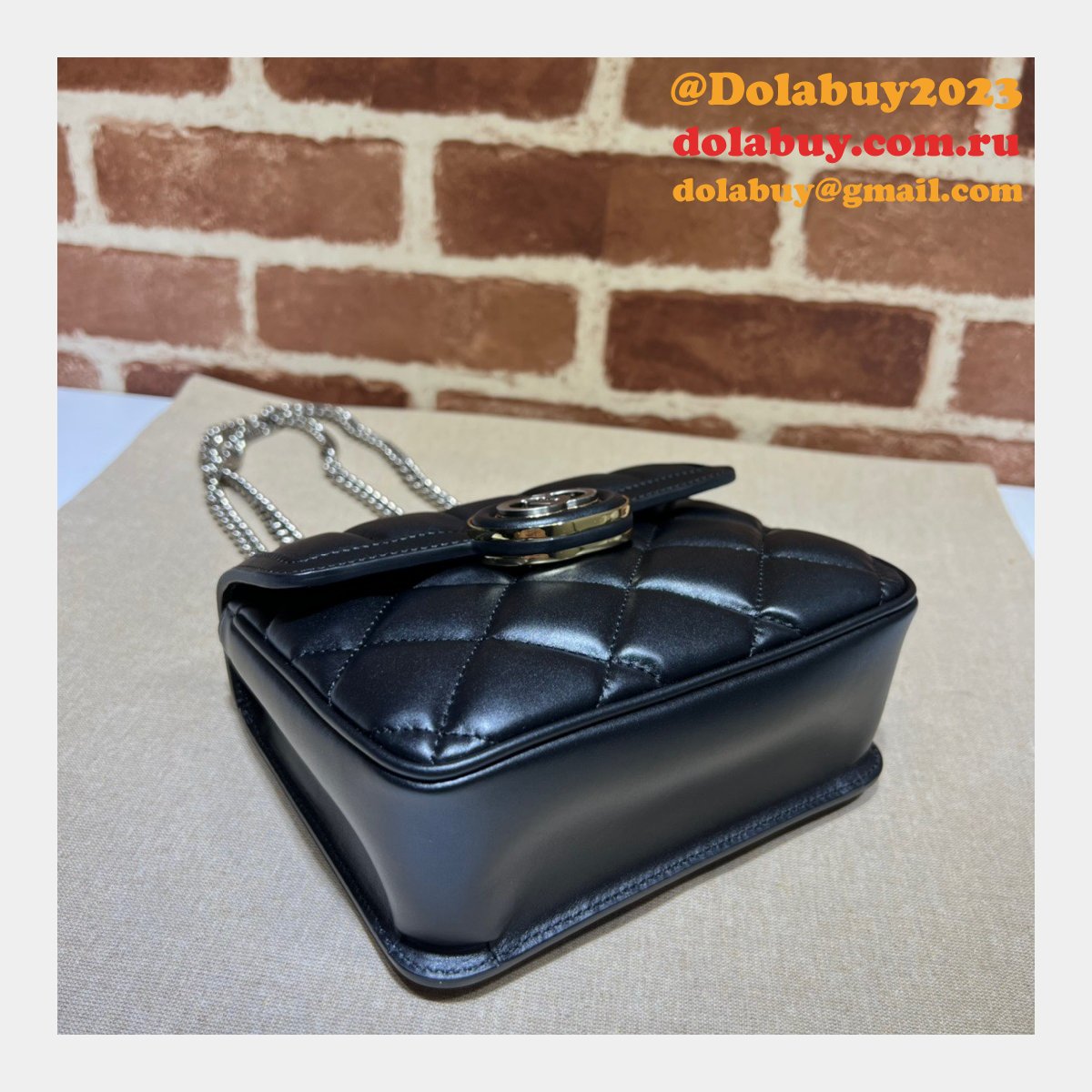 G*u*i deco perfect shoulder 741457 luxury fake bag