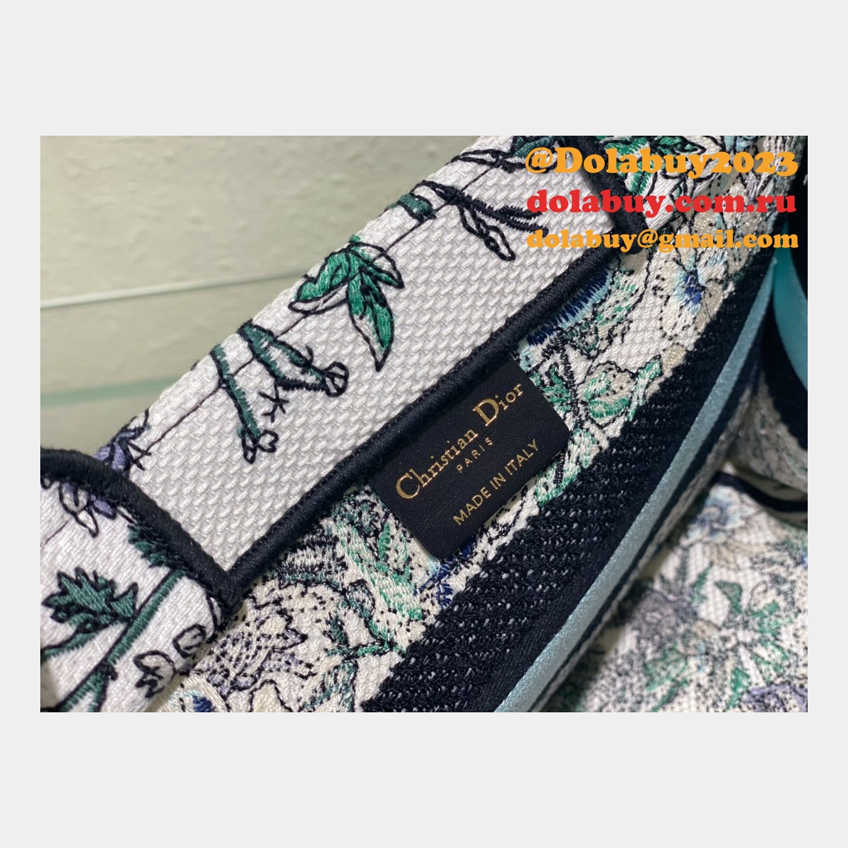 Christian Dior CD Book Tote Replica Designer Handbags