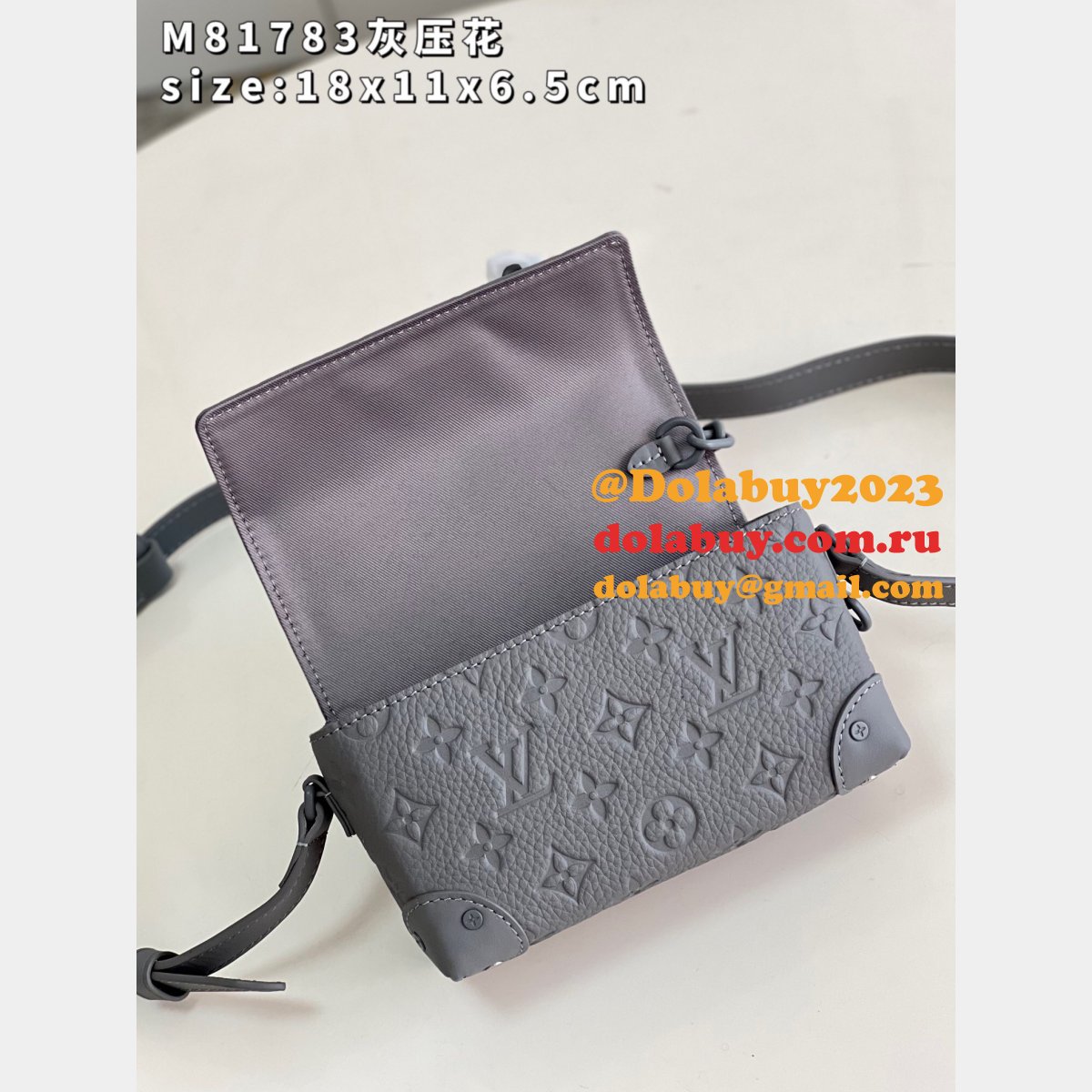 Louis Vuitton M81783 Steamer Wearable Wallet Monogram Eclipse Luxury