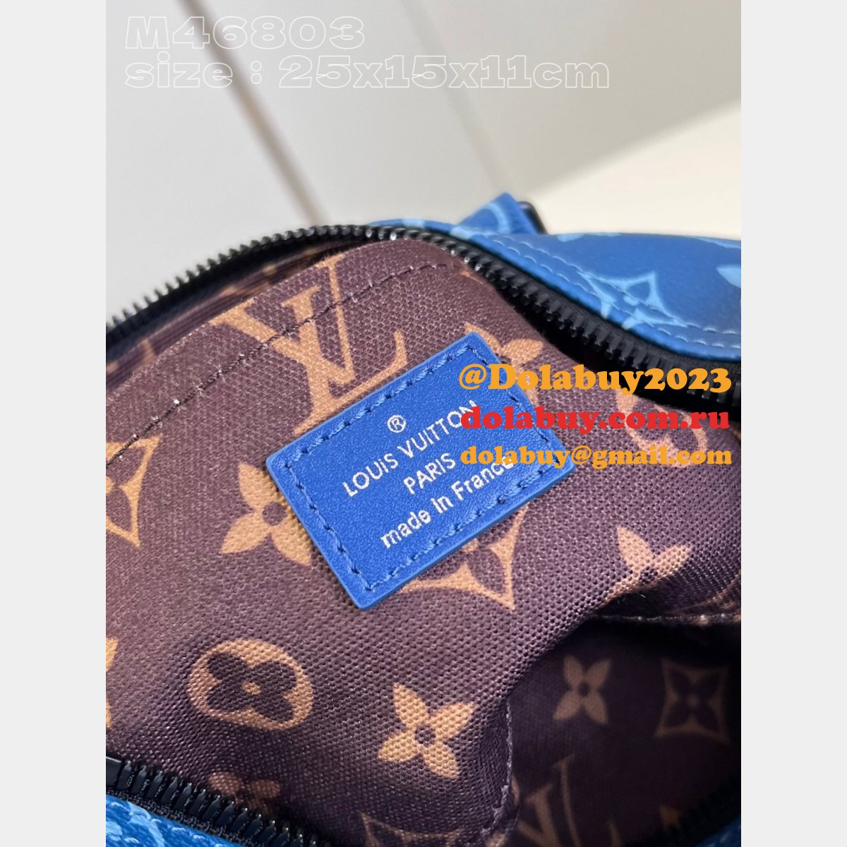 Keepall Bandoulière 25 M46803 Copy Louis Vuitton Replica Bags