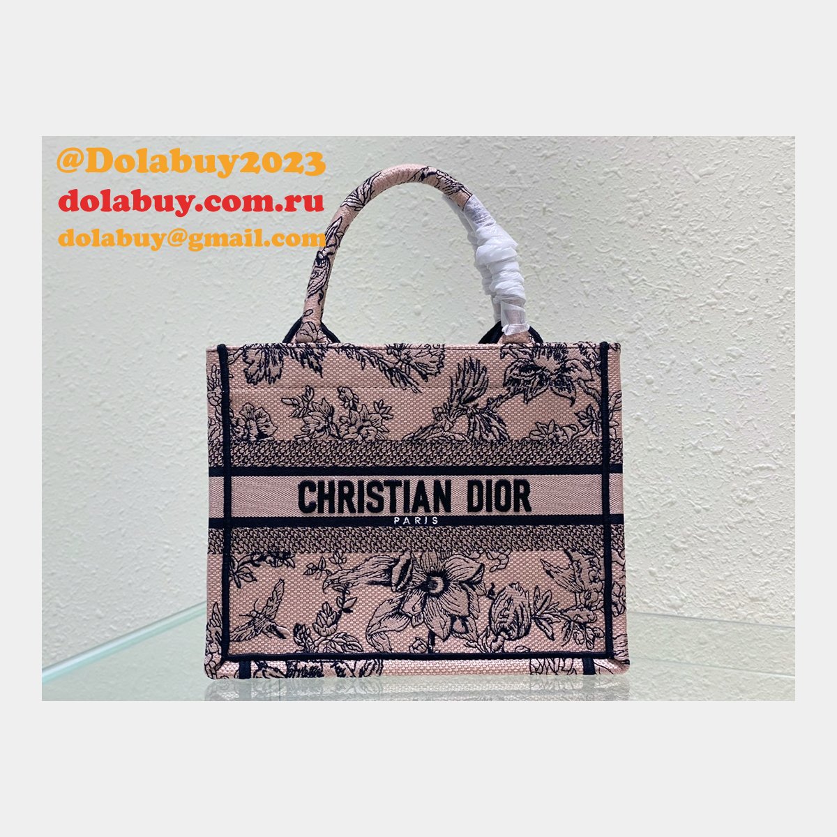 Buy Replica Christian Dior CD Book Tote 26.5/36/41.5cm Bags from Dolabuy