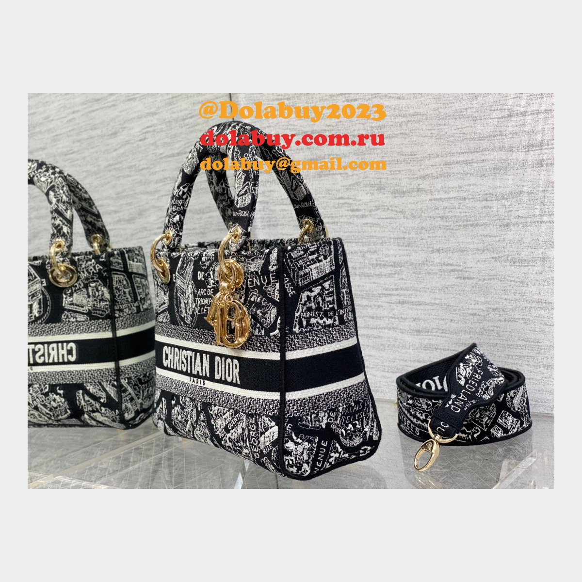 Top Quality Lady Christian Dior 24CM Bag Replicas Sale