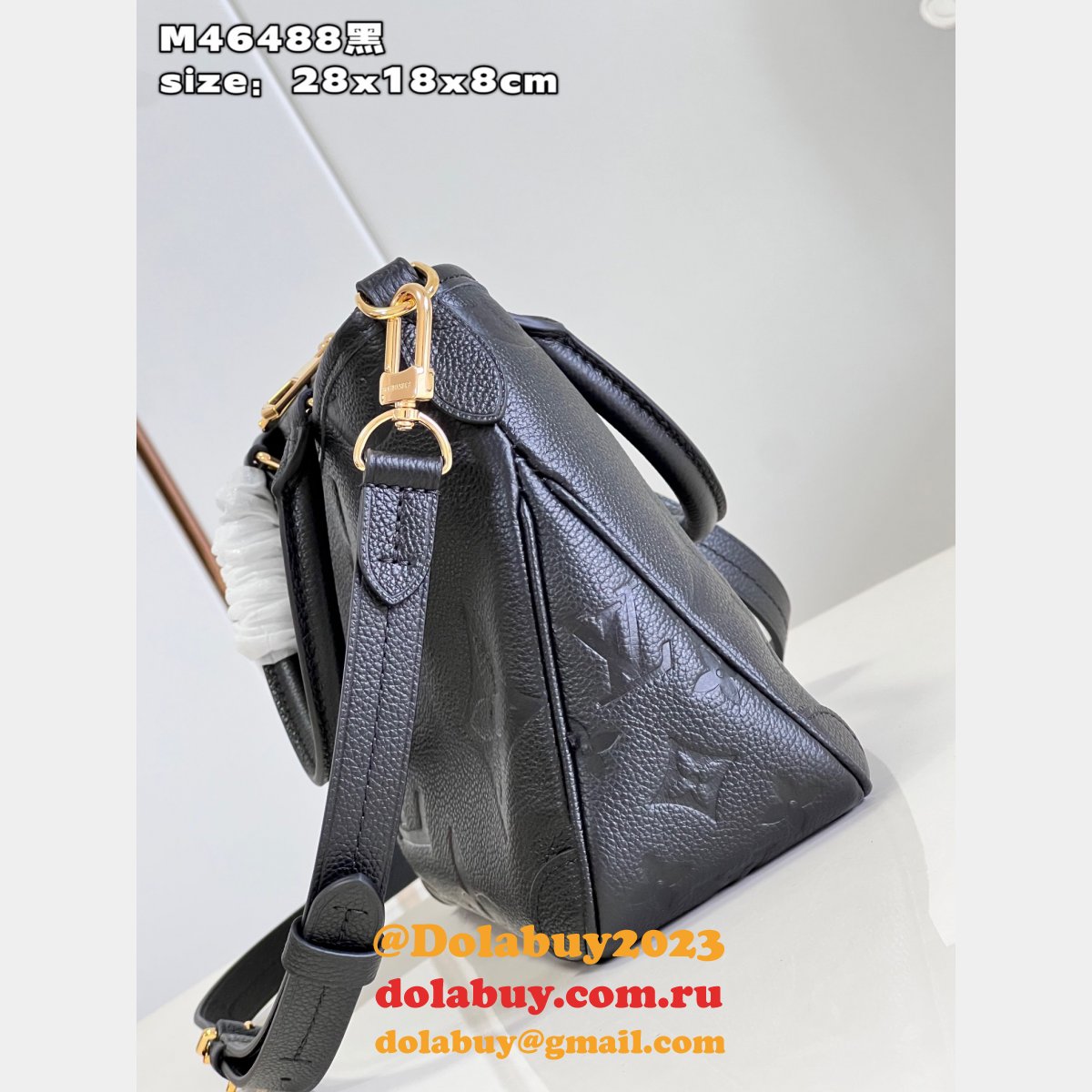 Trianon Louis Vuitton Knockoff M46503/M46488 Monogram Empreinte Bag