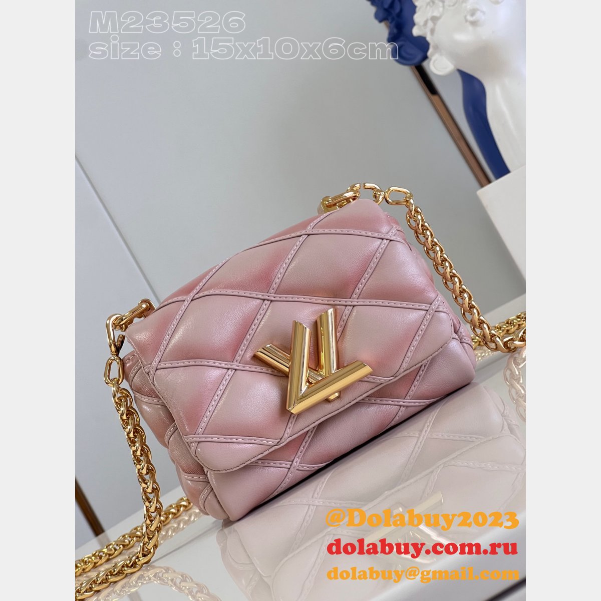 Wholesale Vanity Case M23526 Designer Louis Vuitton Copy Bag