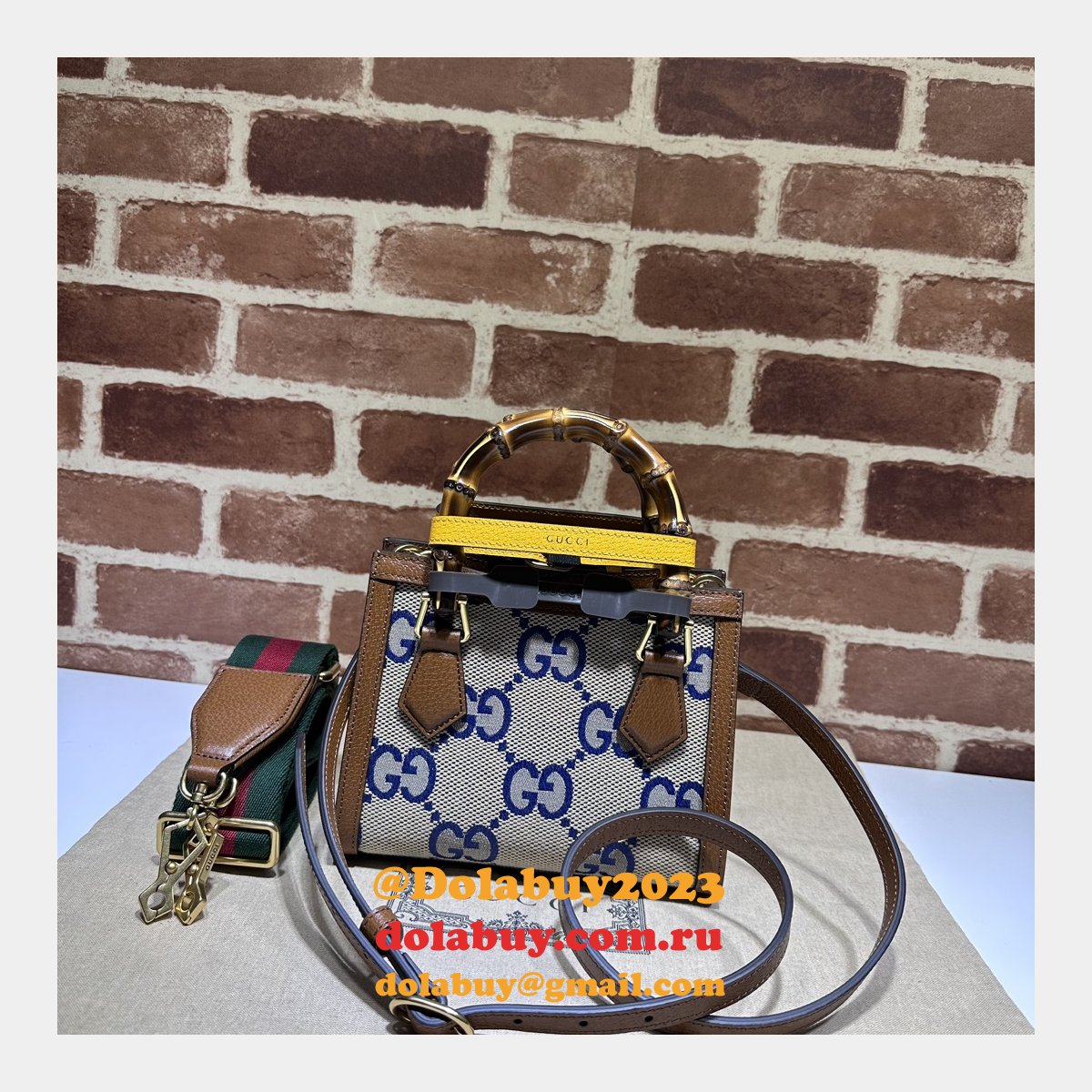 Copy 702732 Diana Gucci Tote Duplicate Luxury Bag
