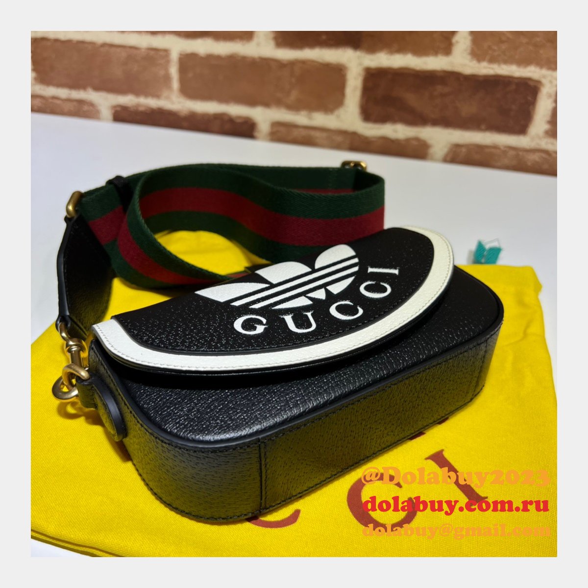 inspired adidas x G*u*i 727791 high quality replica bag