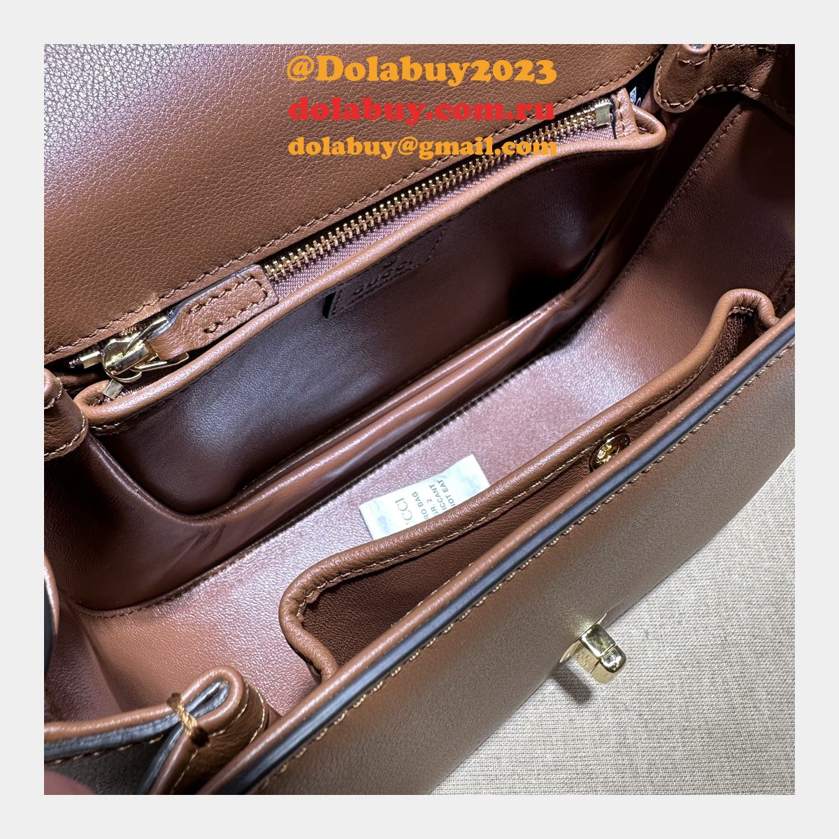 high quality G*u*i blondie top-handle 735101 designer bag