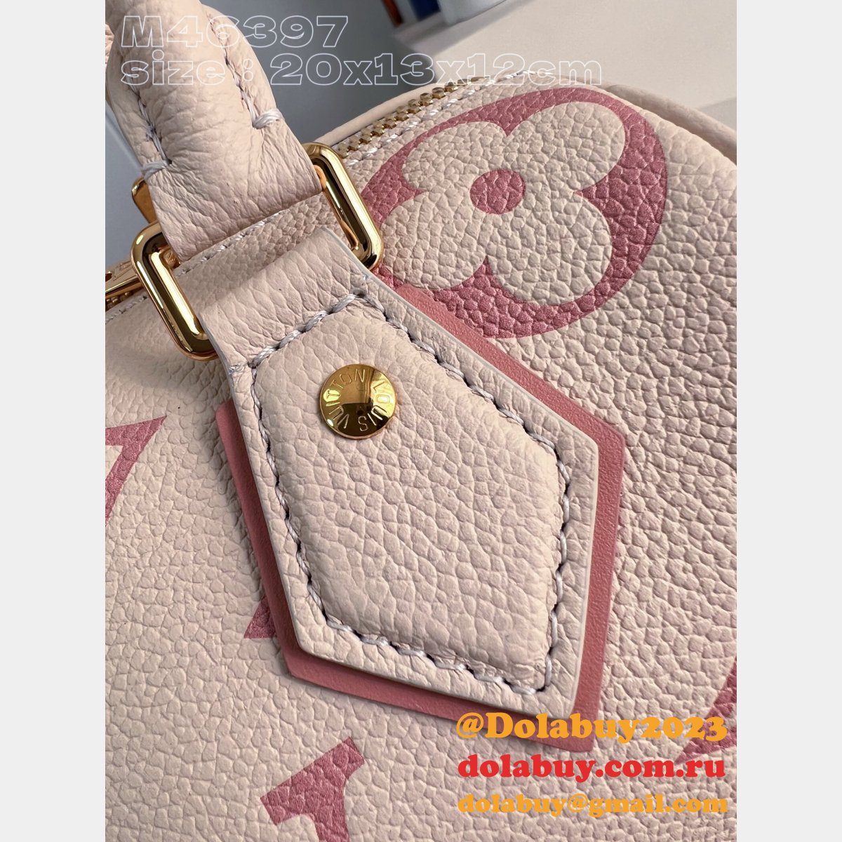 1:1 Mirror Speedy Bandoulière 20 M46596 Fake Louis Vuitton Bag